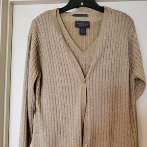Gold Sweater Set - Great for Holidays